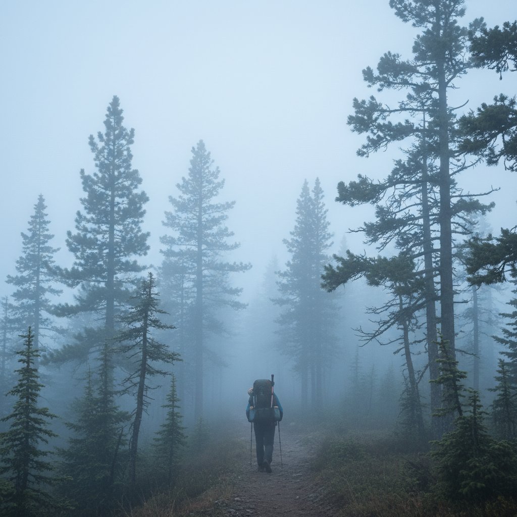 Navigation skills for mountain trails